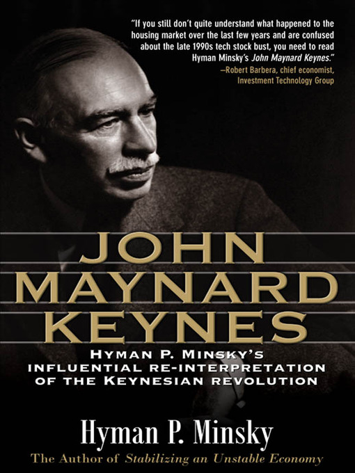 Cover image for John Maynard Keynes